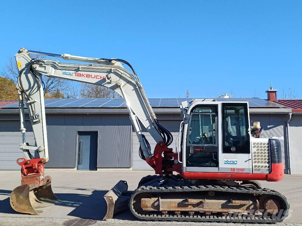 Takeuchi TB 1140 Kāpurķēžu ekskavatori