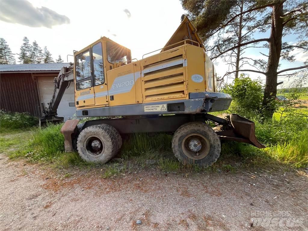 Åkerman EW200 4X4 Ekskavatori uz riteņiem