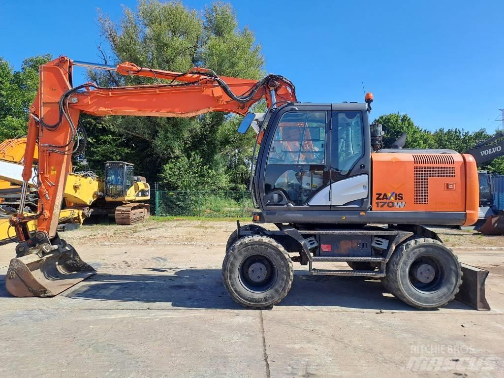 Hitachi ZX 170 W-5 B Ekskavatori uz riteņiem