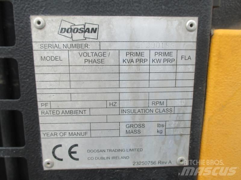 Doosan G 20 Dīzeļģeneratori
