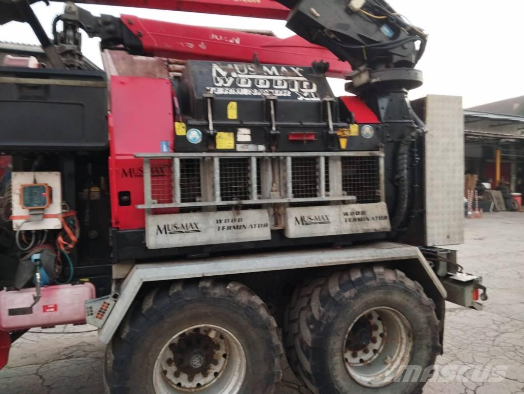 Mus-Max WT 10 XL Koksnes šķeldotāji