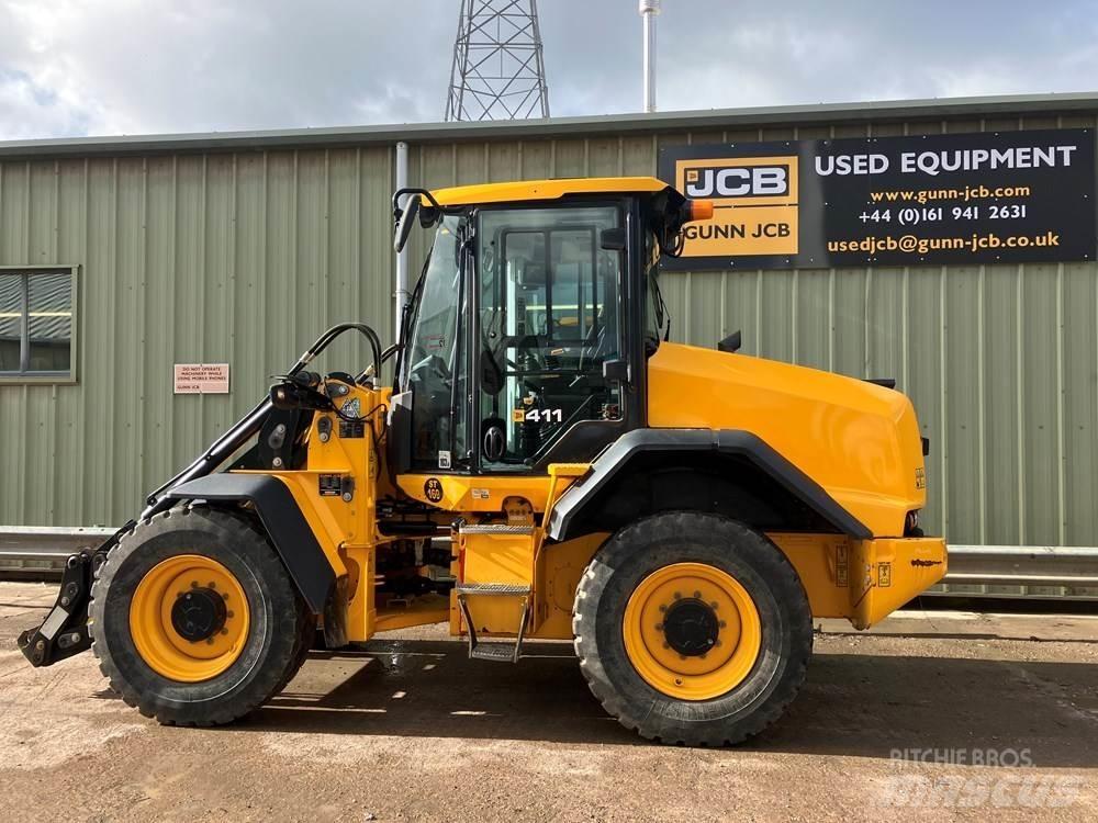 JCB 411 Iekrāvēji uz riteņiem