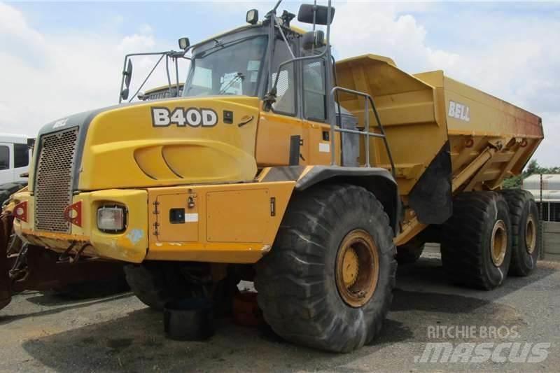 Bell B40D Artikulētie pašizgāzēji