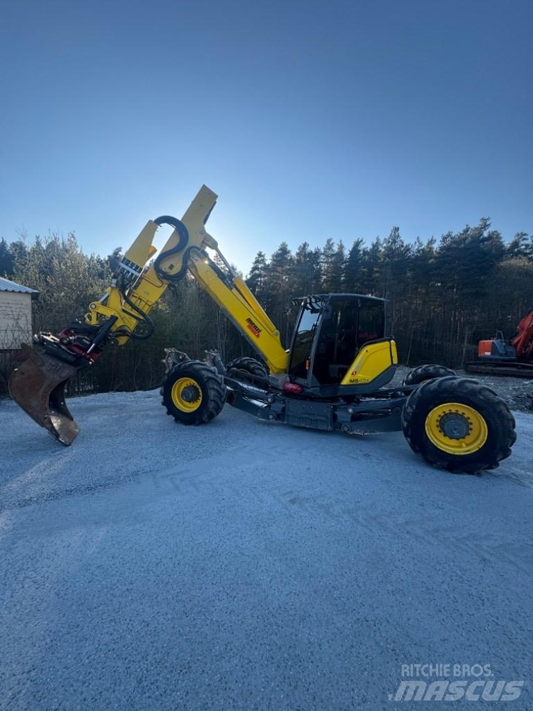 Menzi Muck M545x Īpašie ekskavatori