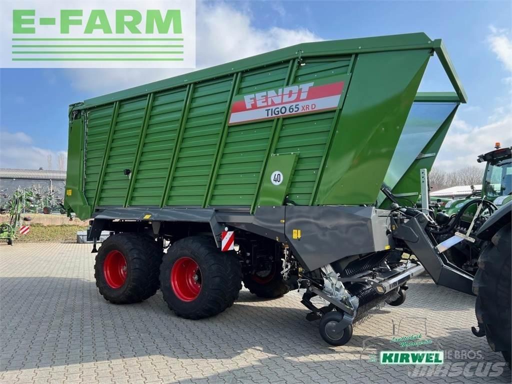 Fendt tigo 65 xr Citas piekabes