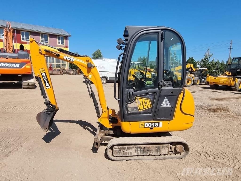 JCB 8018 Mini ekskavatori < 7 t
