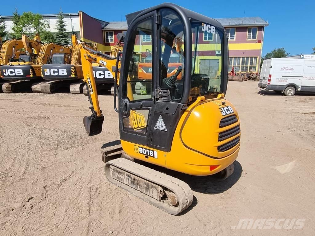 JCB 8018 Mini ekskavatori < 7 t