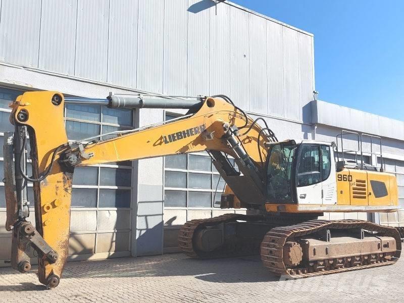 Liebherr R 960 SME Kāpurķēžu ekskavatori