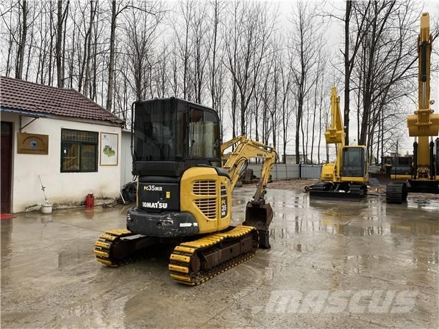 Komatsu PC35MR-2 Kāpurķēžu ekskavatori