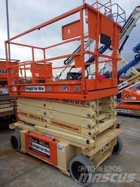 JLG 10 RS Šķerveida pacēlāji