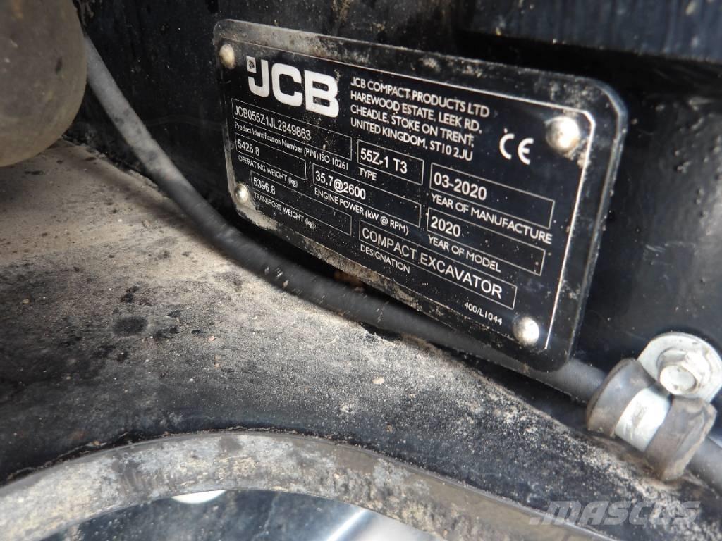 JCB 55Z-1 Mini ekskavatori < 7 t