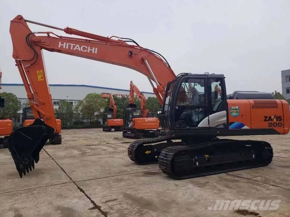 Hitachi zx200 Kāpurķēžu ekskavatori