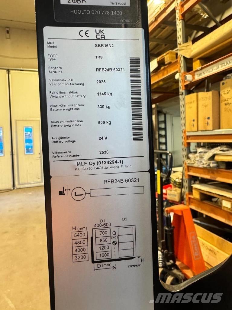 Mitsubishi SBR16N2 Pašgājēji krautnētāji