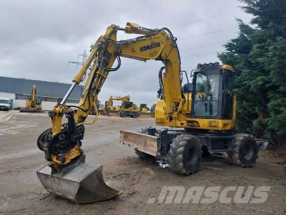 Komatsu PW138MR-11 Ekskavatori uz riteņiem