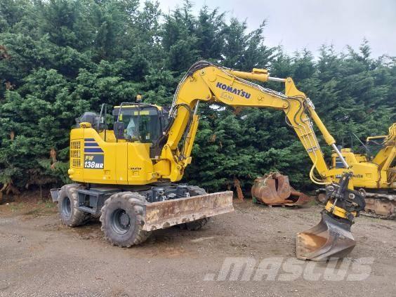 Komatsu PW138MR-11 Ekskavatori uz riteņiem