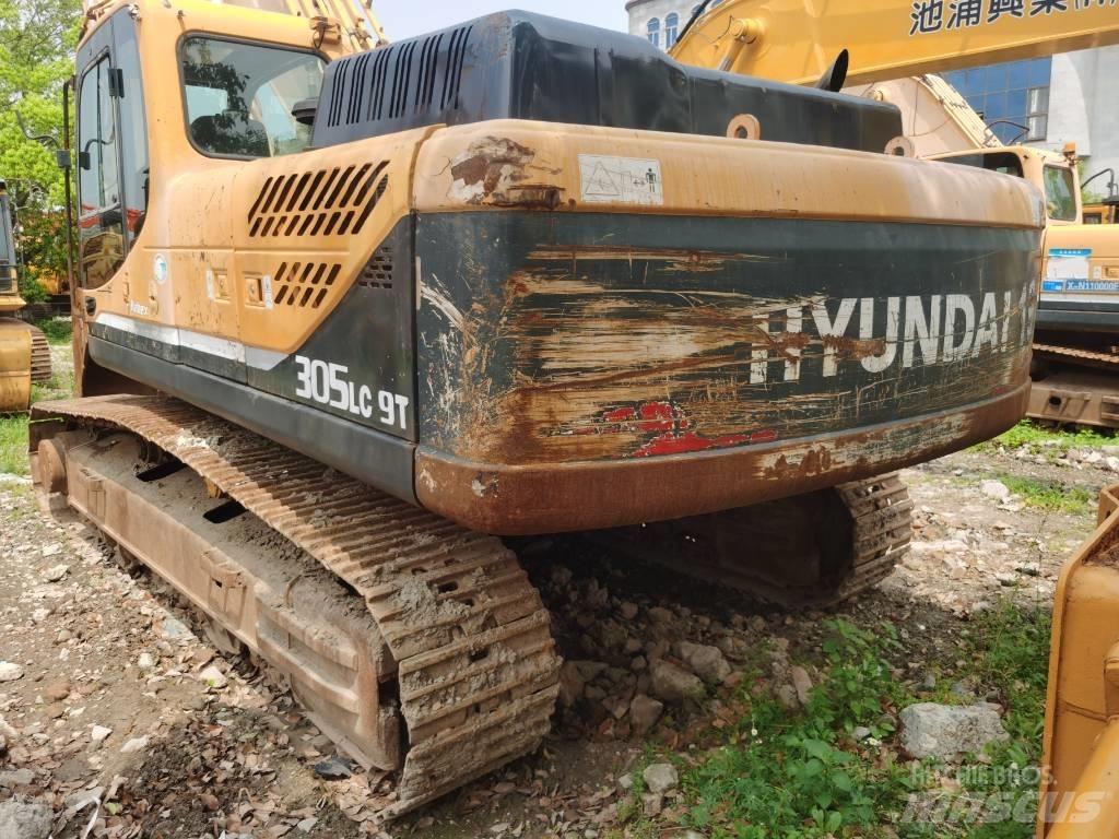 Hyundai R305LC-9T Kāpurķēžu ekskavatori