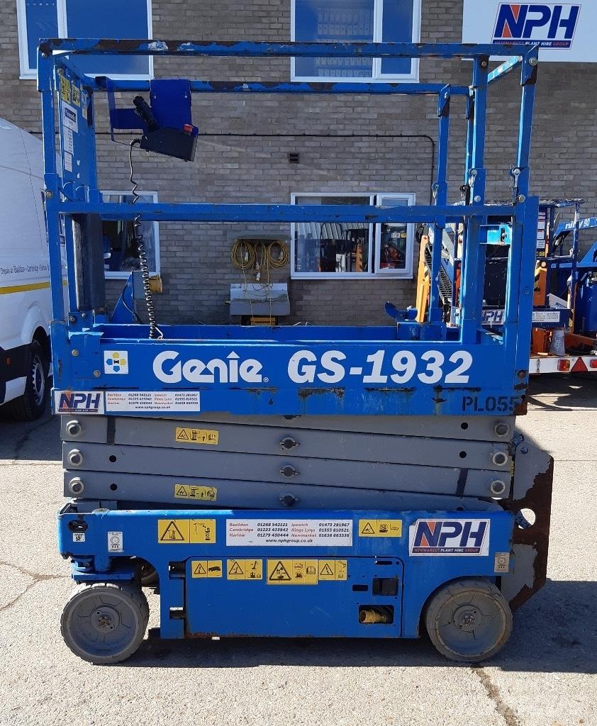 Genie GS 1932 Šķerveida pacēlāji