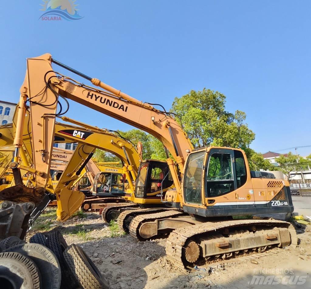 Hyundai R220LC-9S Kāpurķēžu ekskavatori