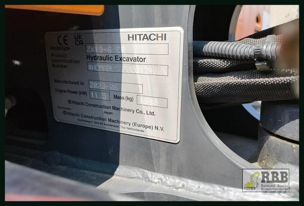 Hitachi ZX 19-6 CR Mini ekskavatori < 7 t