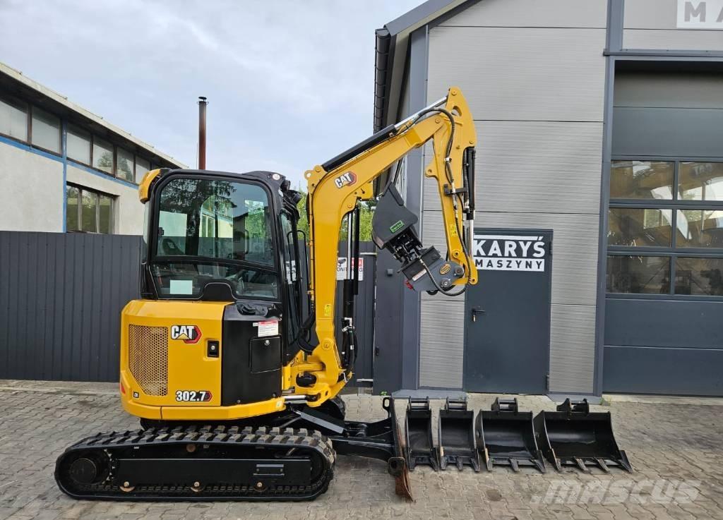 CAT 302.7 CR Mini ekskavatori < 7 t