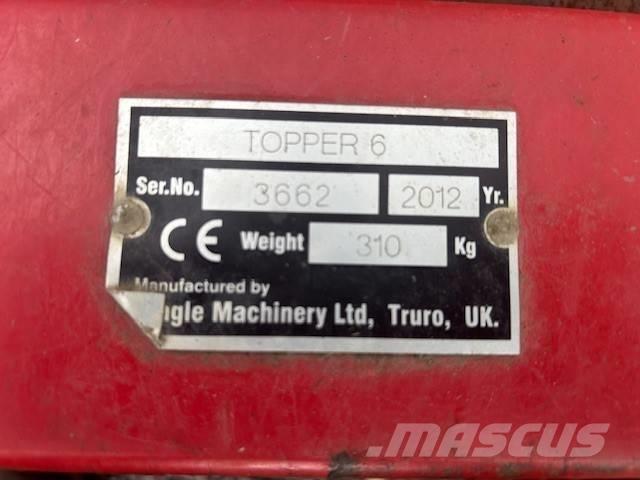 TEAGLE TOPPER 6 Pļaujmašīnas/pašgājēji