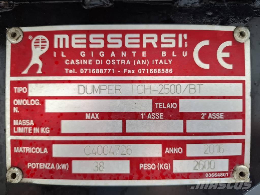 Messersi TCH 2500 BT Kāpurķēžu pašizkrāvējs
