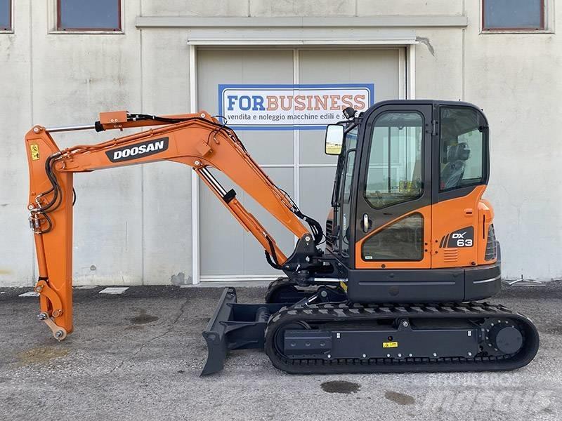 Doosan DX 63-3 Mini ekskavatori < 7 t