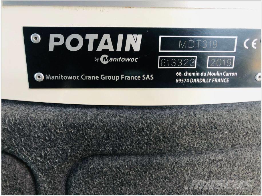 Potain MDT319 Torņa krāni