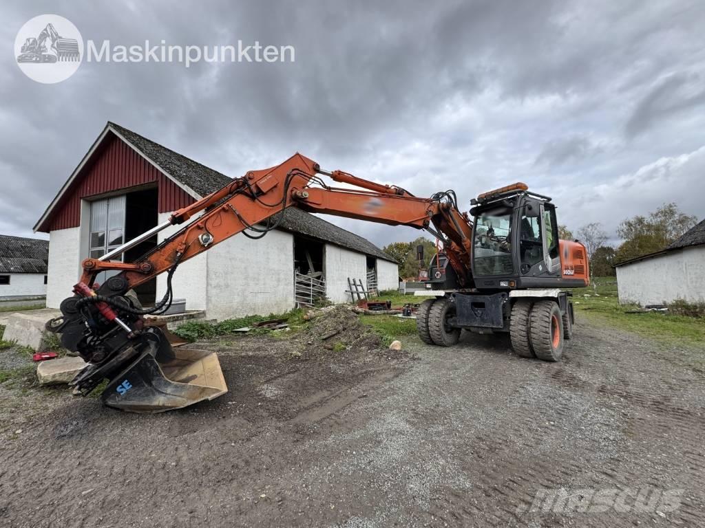 Hitachi ZX 140 W-3 Ekskavatori uz riteņiem