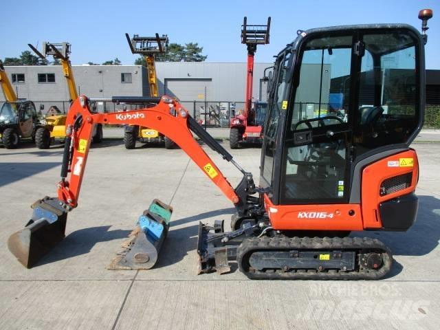 Kubota KX016-4 (100) Mini ekskavatori < 7 t