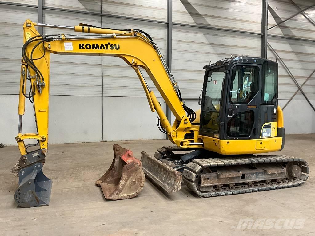 Komatsu PC 80 MR-3 Vidēja lieluma ekskavatori 7 t - 12 t