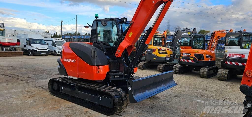 Kubota KX 080-4 Vidēja lieluma ekskavatori 7 t - 12 t