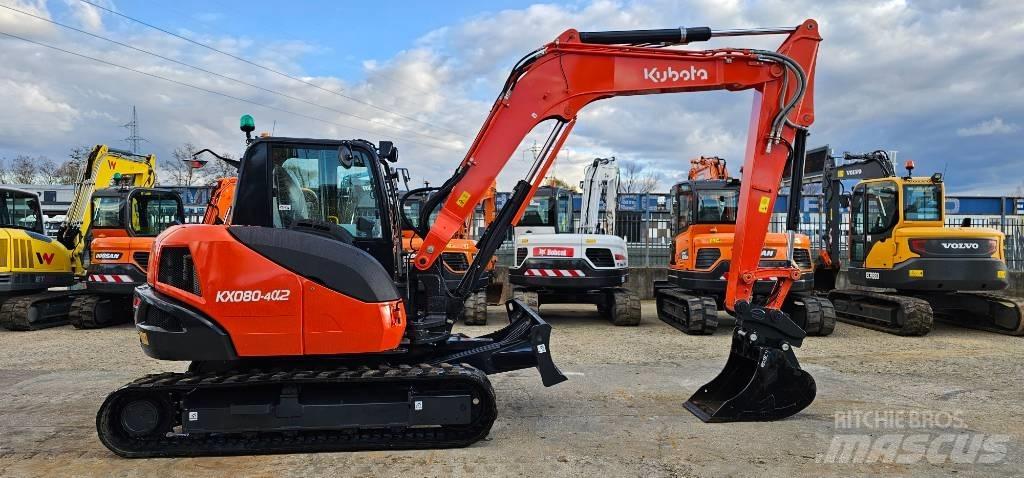 Kubota KX 080-4 Vidēja lieluma ekskavatori 7 t - 12 t