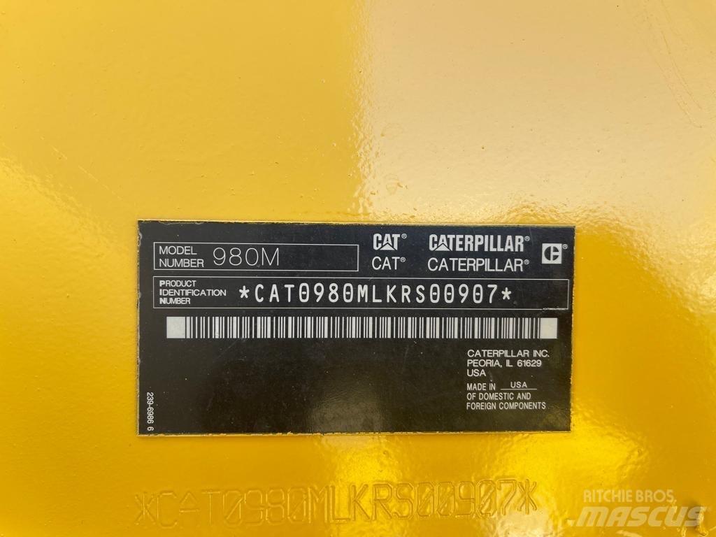 CAT 980M Iekrāvēji uz riteņiem