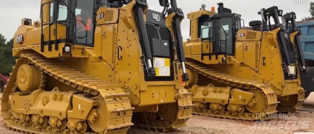 CAT D 10 Kāpurķēžu buldozeri