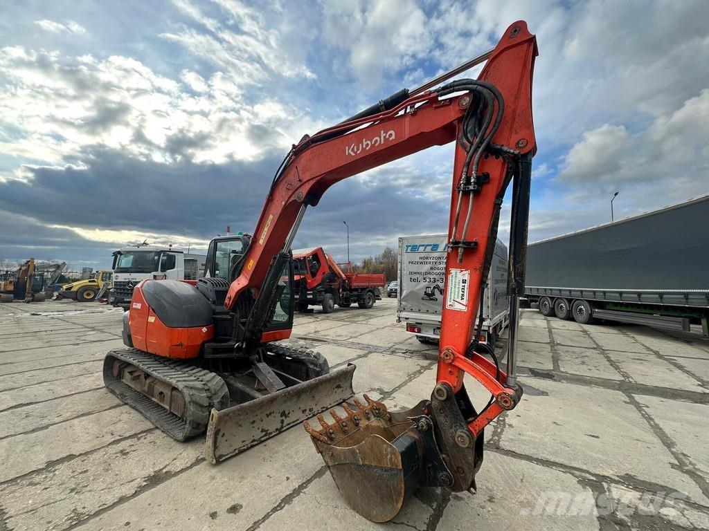 Kubota KX-080-4 Mini ekskavatori < 7 t