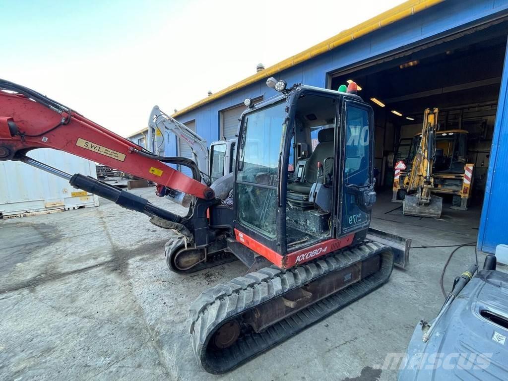 Kubota KX-080-4 Mini ekskavatori < 7 t