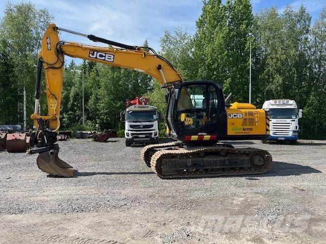 JCB JS 160 LC Kāpurķēžu ekskavatori