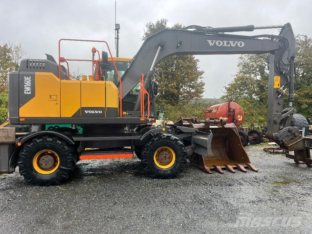 Volvo EW 160 E Ekskavatori uz riteņiem