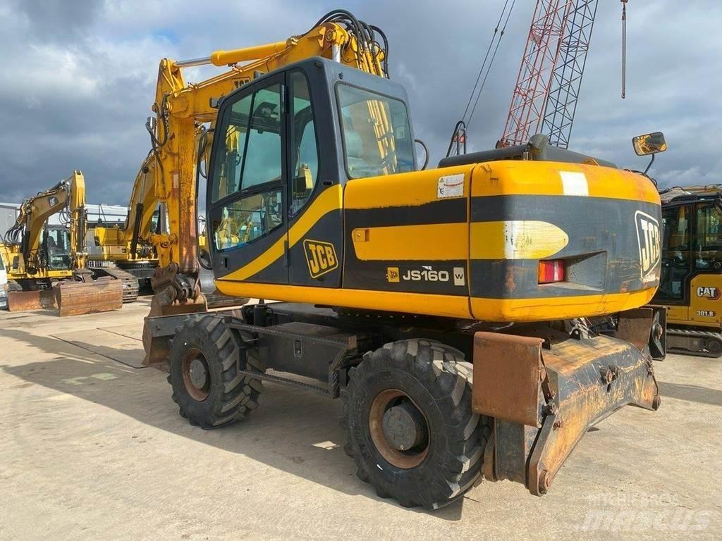 JCB JS160W NVT Ekskavatori uz riteņiem