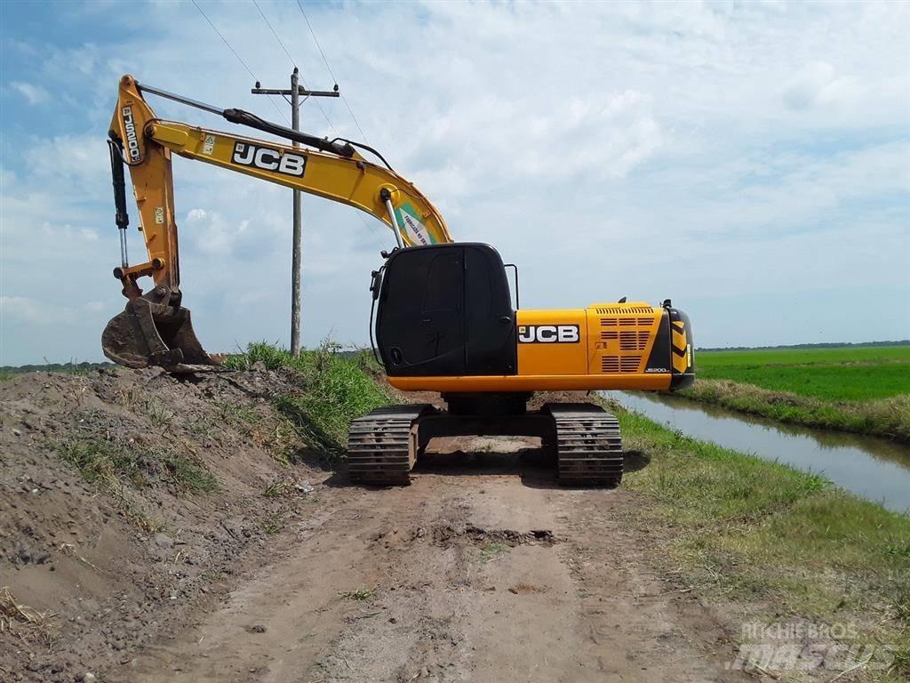JCB JS200LC Kāpurķēžu ekskavatori