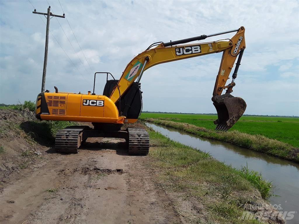JCB JS200LC Kāpurķēžu ekskavatori