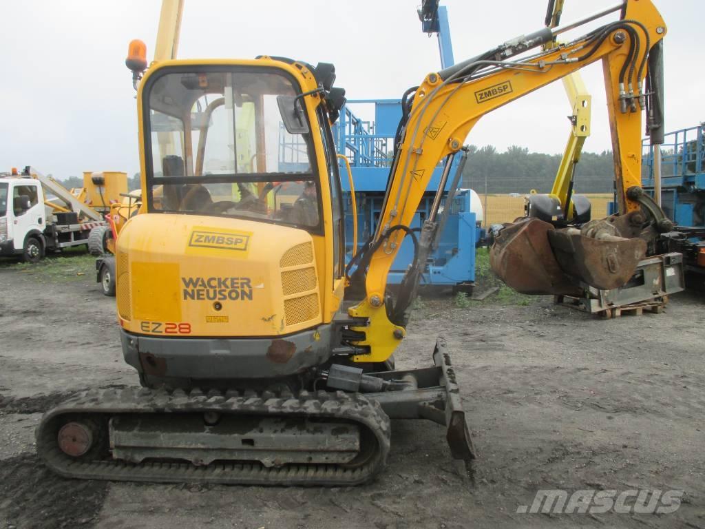 Wacker Neuson EZ 28 Mini ekskavatori < 7 t
