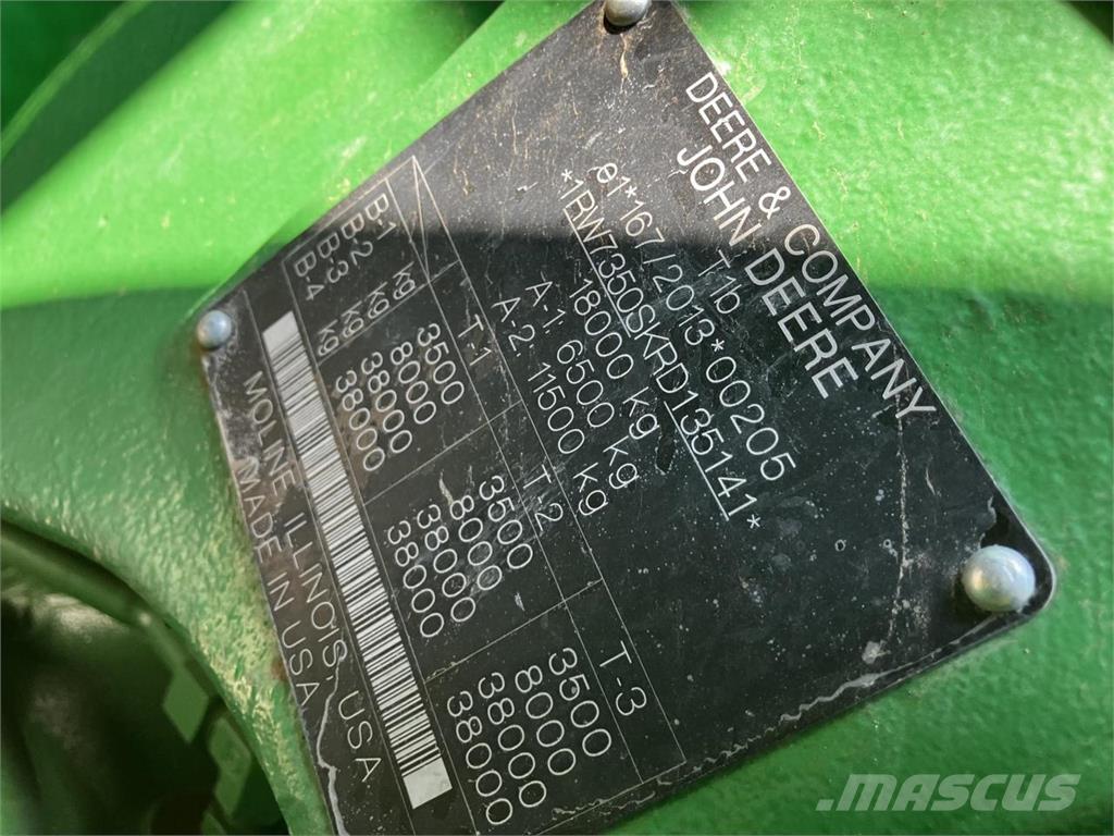 John Deere 7R 350 Traktori