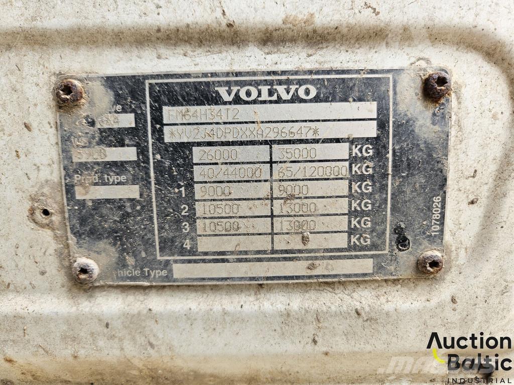 Volvo FM12 Pašizgāzējs