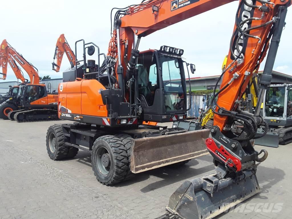 Doosan DX 165 W-5 Ekskavatori uz riteņiem