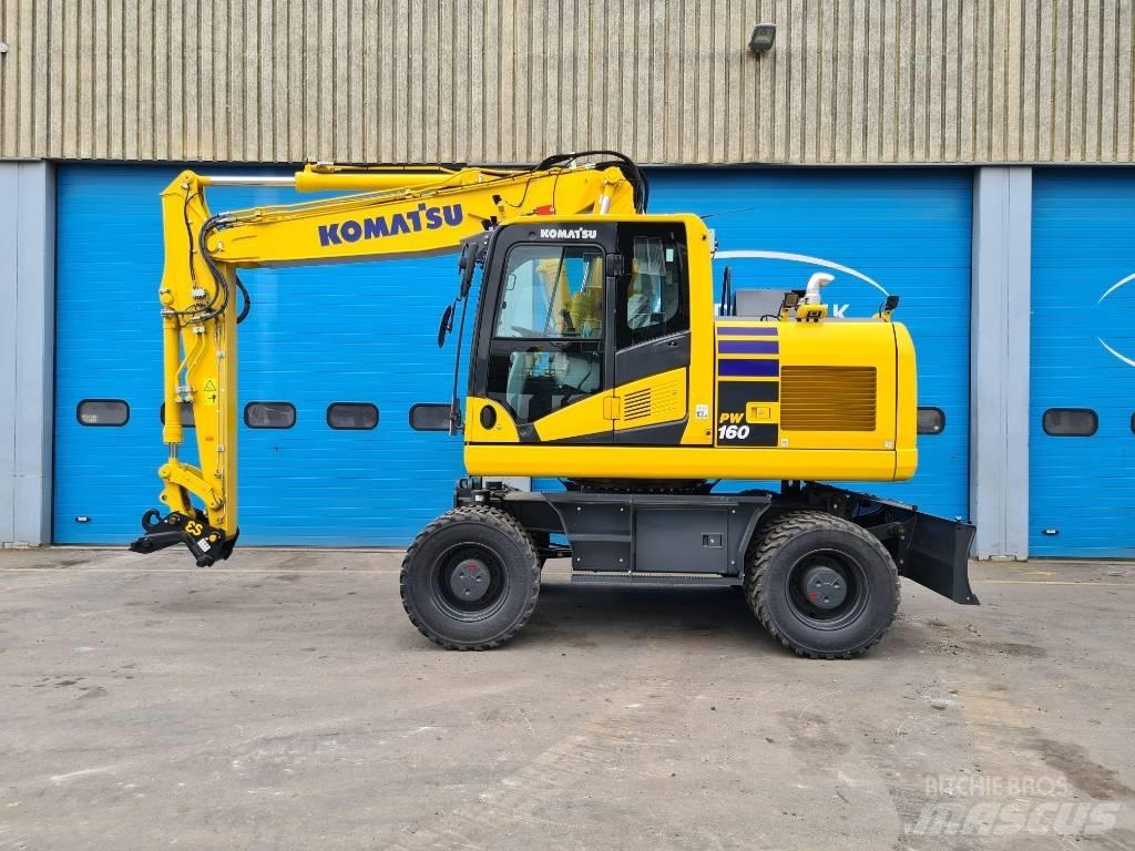 Komatsu PC 160 LC Kāpurķēžu ekskavatori