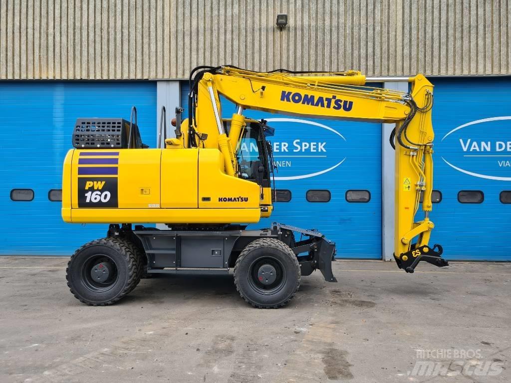 Komatsu PC 160 LC Kāpurķēžu ekskavatori