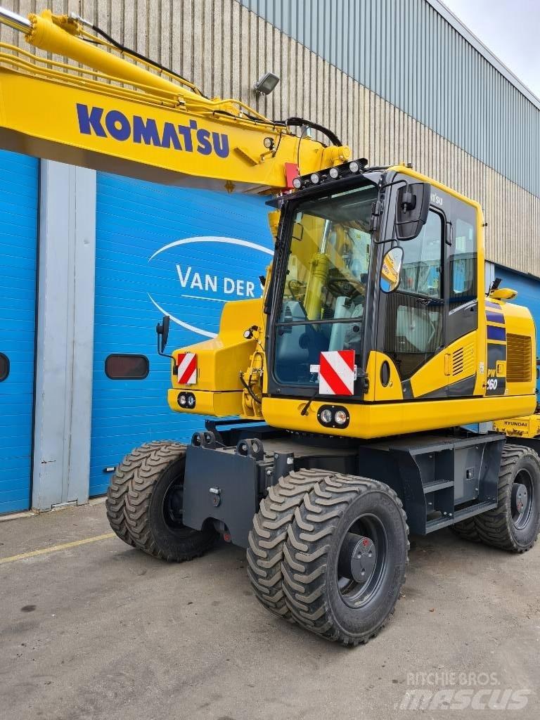 Komatsu PC 160 LC Kāpurķēžu ekskavatori