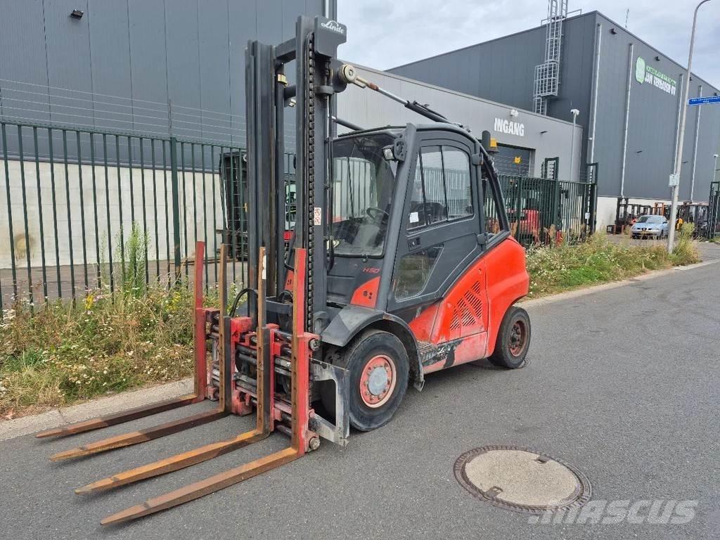 Linde h50D-01 Tehnika ar dīzeļa dzinēju